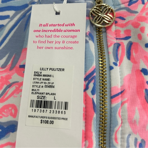 NEW WITH TAGS Lilly Pulitzer Leona Jacket Sz L - Picture 2 of 5